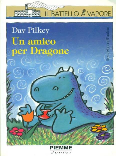 Un amico per Dragone - Dav Pilkey - copertina
