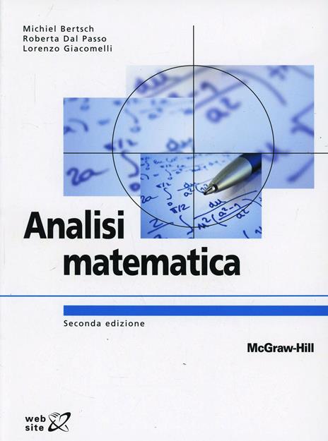 Analisi matematica. Con aggiornamento online - Michiel Bertsch,Roberta Dal Passo,Lorenzo Giacomelli - copertina