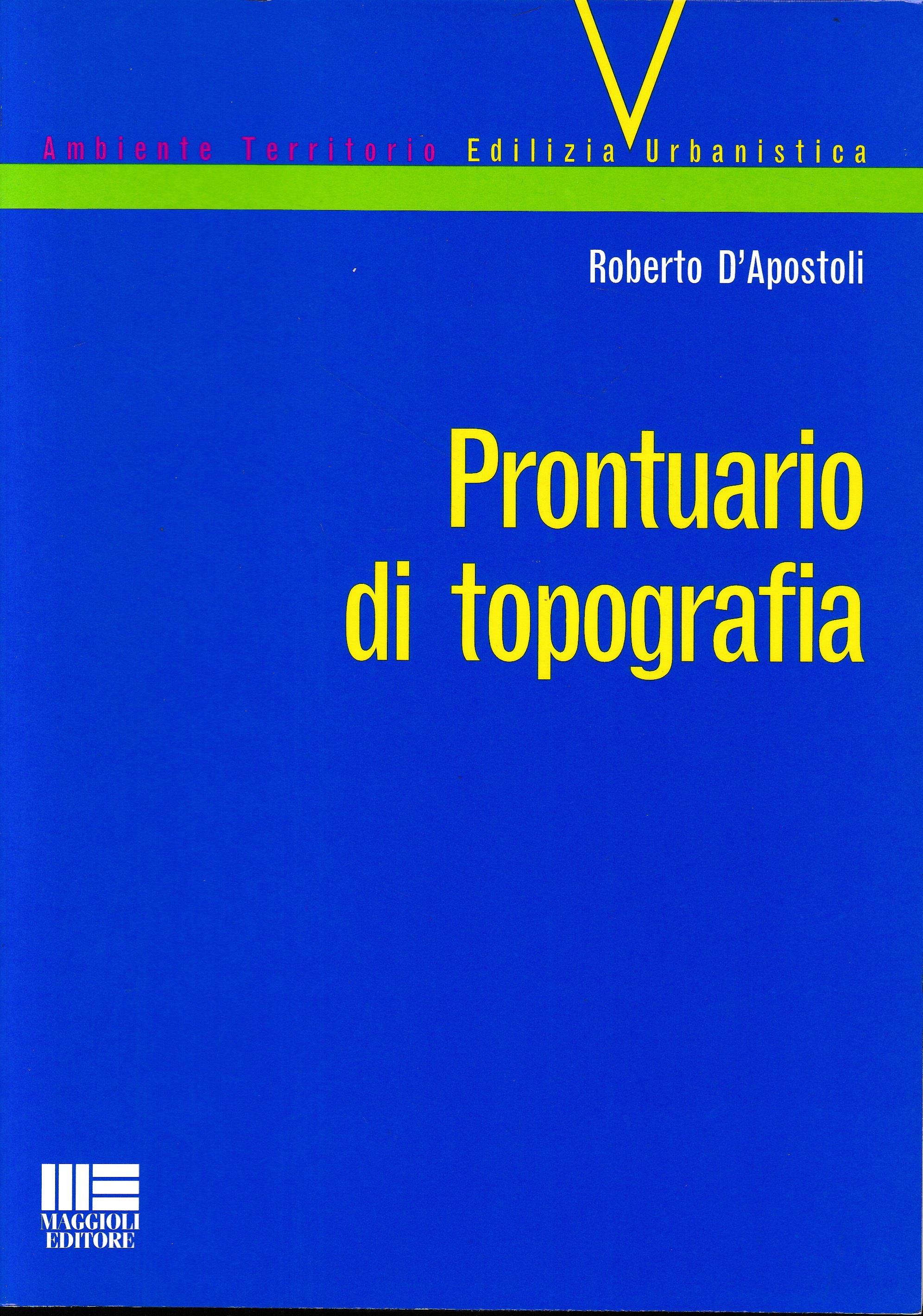 Prontuario di topografia