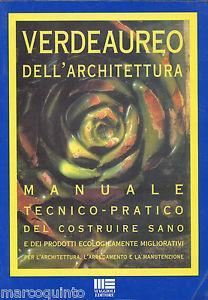 Verdeaureo dell'architettura - Serena Omodeo Salè - copertina