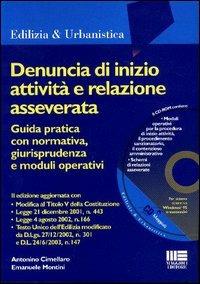 Denuncia di inizio attività e relazione asseverata - Antonino Cimellaro,Emanuele Montini - copertina