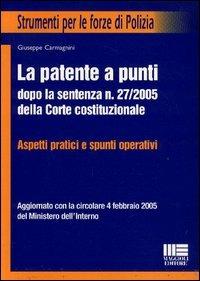 La patente a punti - Giuseppe Carmagnini - copertina