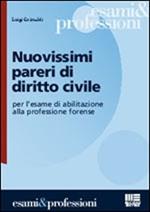 Nuovissimi pareri di diritto civile 2006