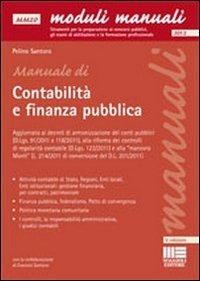 Manuale di contabilità e finanza pubblica - Pelino Santoro - copertina
