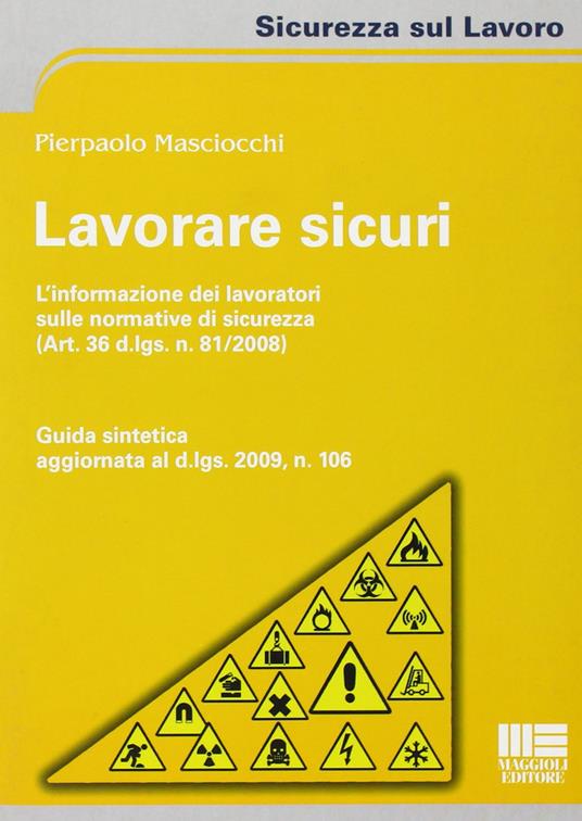 Lavorare sicuri - Pierpaolo Masciocchi - copertina