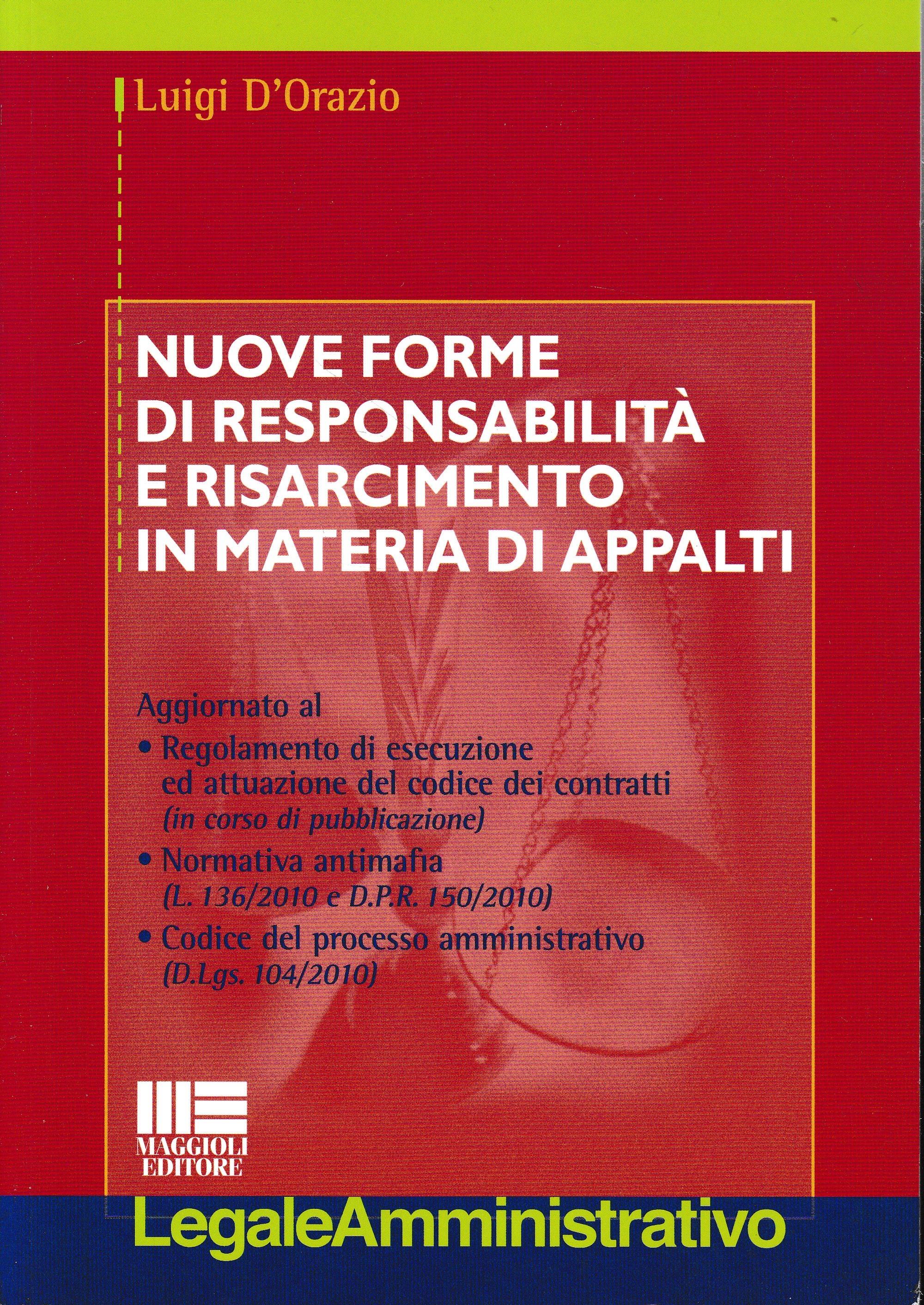 Nuove forme di responsabilità e risarcimento in materia di appalti