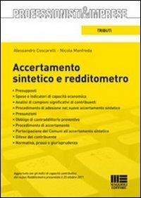 Accertamento sintetico e redditometro - Alessandro Coscarelli,Nicola Monfreda - copertina