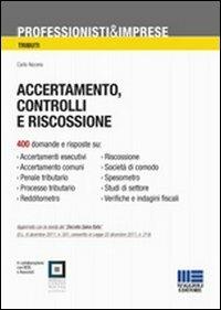 Accertamento, controlli e riscossione - Carlo Nocera - copertina