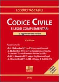 Codice civile e leggi complementari - copertina