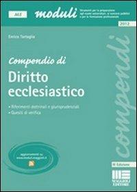 Compendio di diritto ecclesiastico - Enrico Tartaglia - copertina