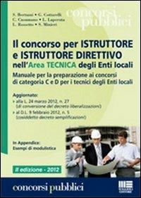 Il concorso per istruttore e istruttore direttivo nell'area tecnica degli enti locali - copertina