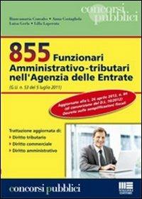 855 Funzionari amministrativo-tributari nell'Agenzia delle Entrate - copertina
