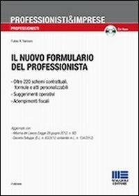 Il nuovo formulario del professionista. Con CD-ROM - Fulvio A. Vannoni - copertina