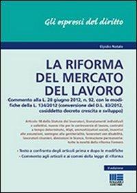 La riforma del mercato del lavoro - Elpidio Natale - copertina