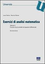 Esercizi di analisi matematica. Vol. 2: Funzioni di più variabili ed equazioni differenziali.