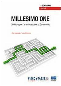 Millesimo one. Software per l'amministrazione condominiale. CD-ROM - copertina