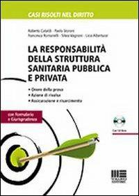 La responsabilità della struttura sanitaria pubblica e privata - copertina