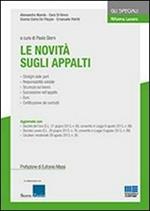 Le novità sugli appalti