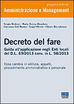 Il decreto del fare