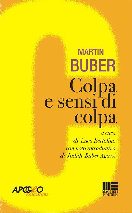 Colpa e sensi di colpa - Martin Buber - copertina