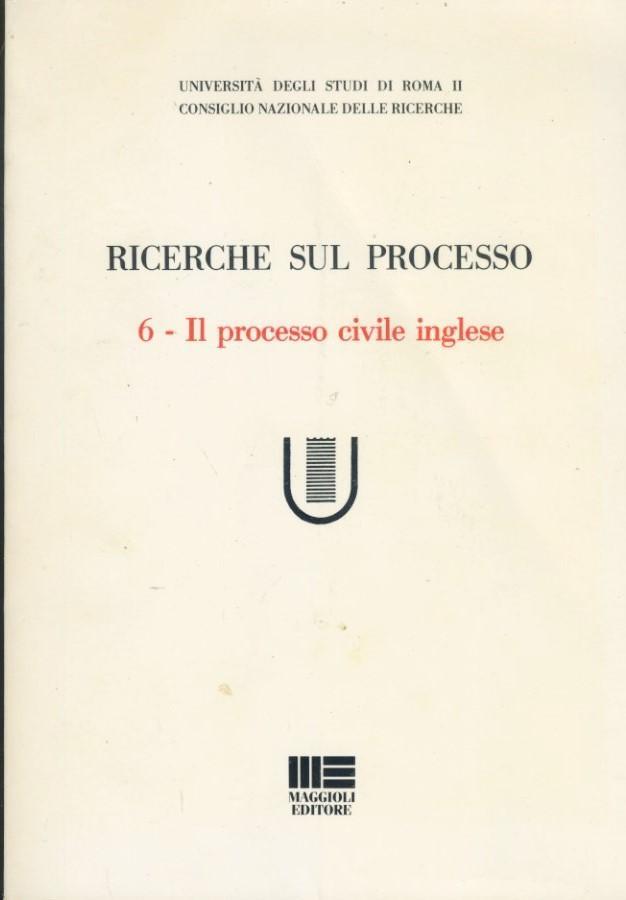 Il processo civile inglese