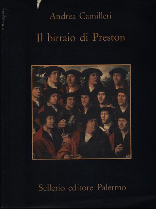 Il birraio di Preston - Andrea Camilleri - copertina