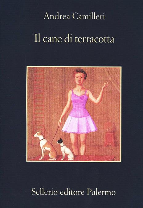 Il cane di terracotta - Andrea Camilleri - copertina