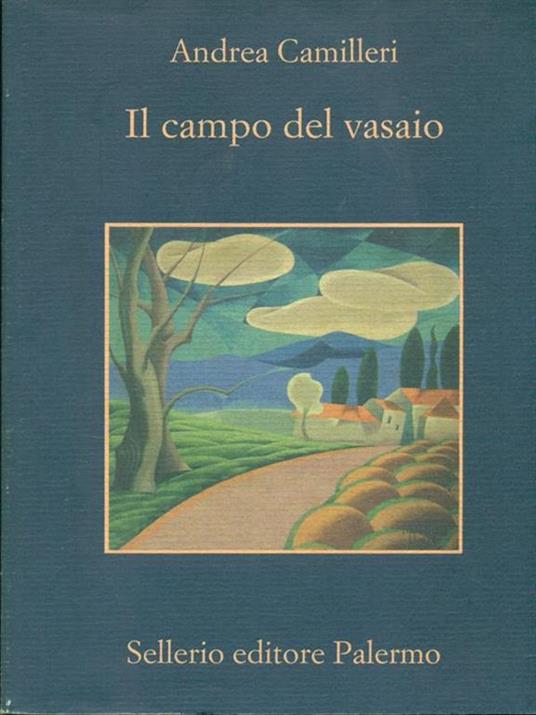 Il campo del vasaio - Andrea Camilleri - copertina
