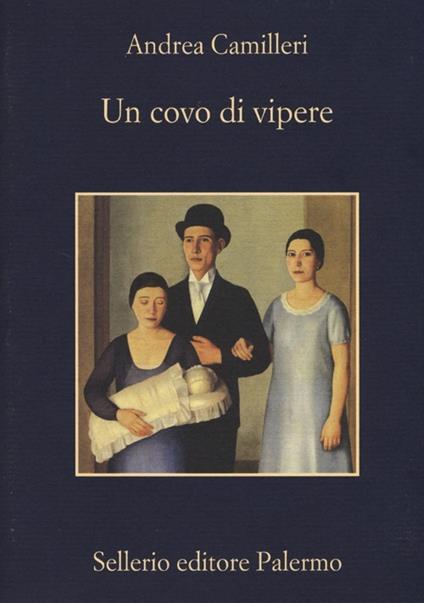 Un covo di vipere - Andrea Camilleri - copertina