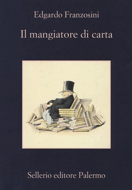 Il mangiatore di carta - Edgardo Franzosini - copertina