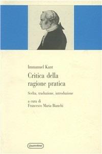 Critica della ragione pratica - Immanuel Kant - copertina