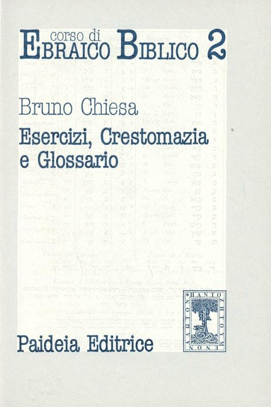 Corso di ebraico biblico - copertina