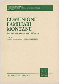 Comunioni familiari montane - copertina