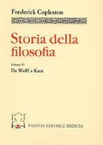 Storia della filosofia. Vol. 6: Da Wolff a Kant