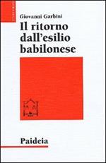 Il ritorno dall'esilio babilonese