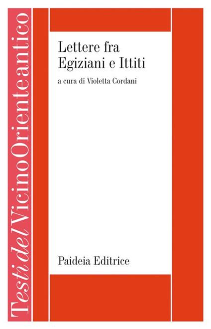 Lettere fra egiziani e ittiti - copertina