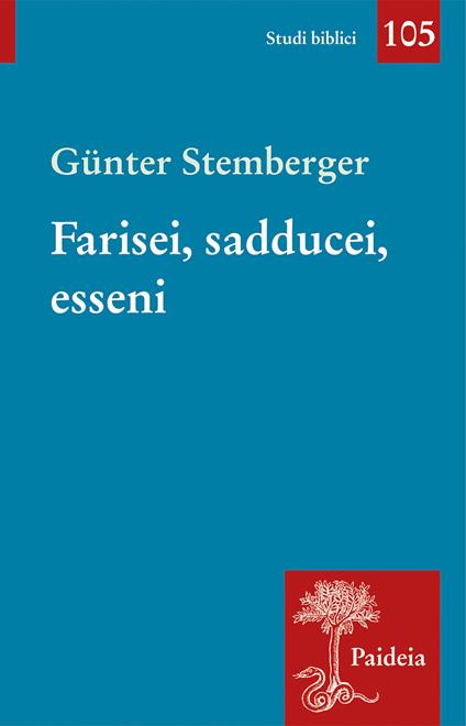 Farisei, sadducei, esseni - Günter Stemberger - copertina