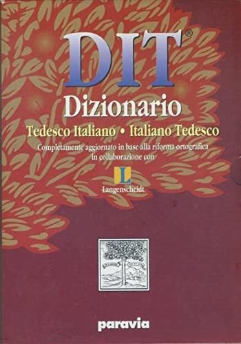 DIT. Dizionario tedesco-italiano, italiano-tedesco - copertina