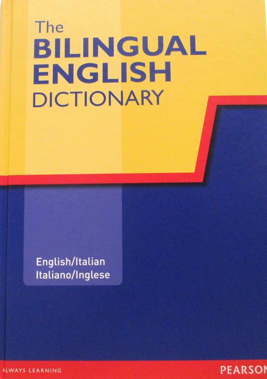The bilingual english dictionary - copertina