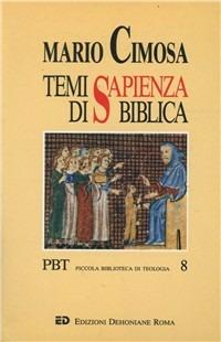 Temi di sapienza biblica - Mario Cimosa - copertina