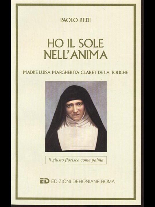 Ho il sole nell'anima - Paolo Redi - copertina