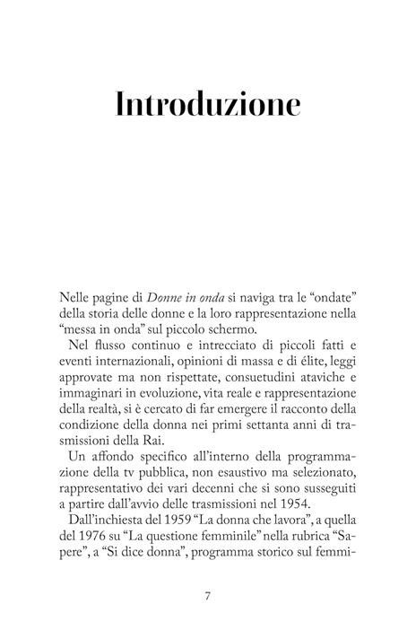 Donne in onda. Il racconto dell'immaginario femminile nei primi 70 anni della RAI - Lorenza Fruci - 2