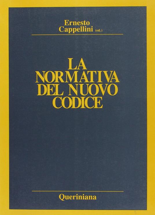 La normativa del nuovo Codice - copertina