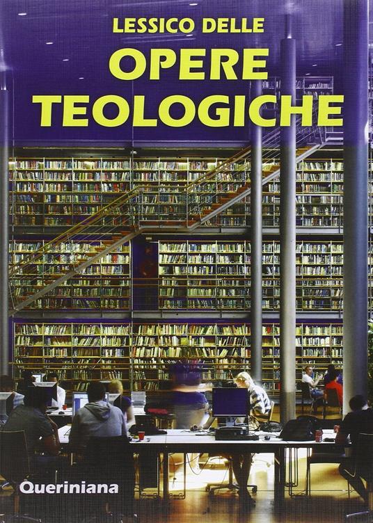 Lessico delle opere teologiche - copertina