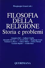 Filosofia della religione. Storia e problemi