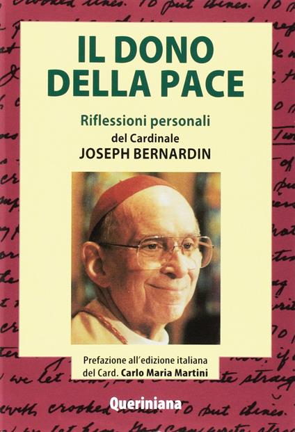 Il dono della pace. Riflessioni personali - Joseph Bernardin - copertina