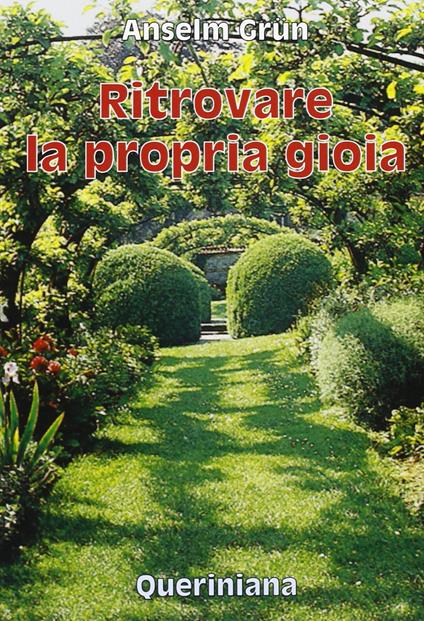 Ritrovare la propria gioia - Anselm Grün - copertina