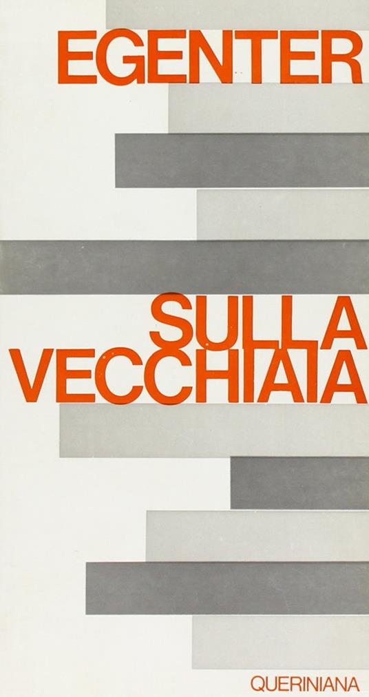 Sulla vecchiaia - Richard Egenter - copertina