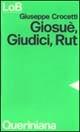 Giosuè, Giudici, Rut - Giuseppe Crocetti - copertina