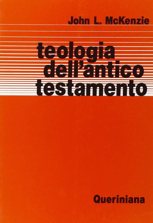 Teologia dell'Antico Testamento - John L. McKenzie - copertina